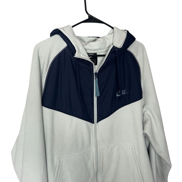 |EUC| NIKE Polar Full Zip Fleece Hooded Jacket - Picture 3 of 8